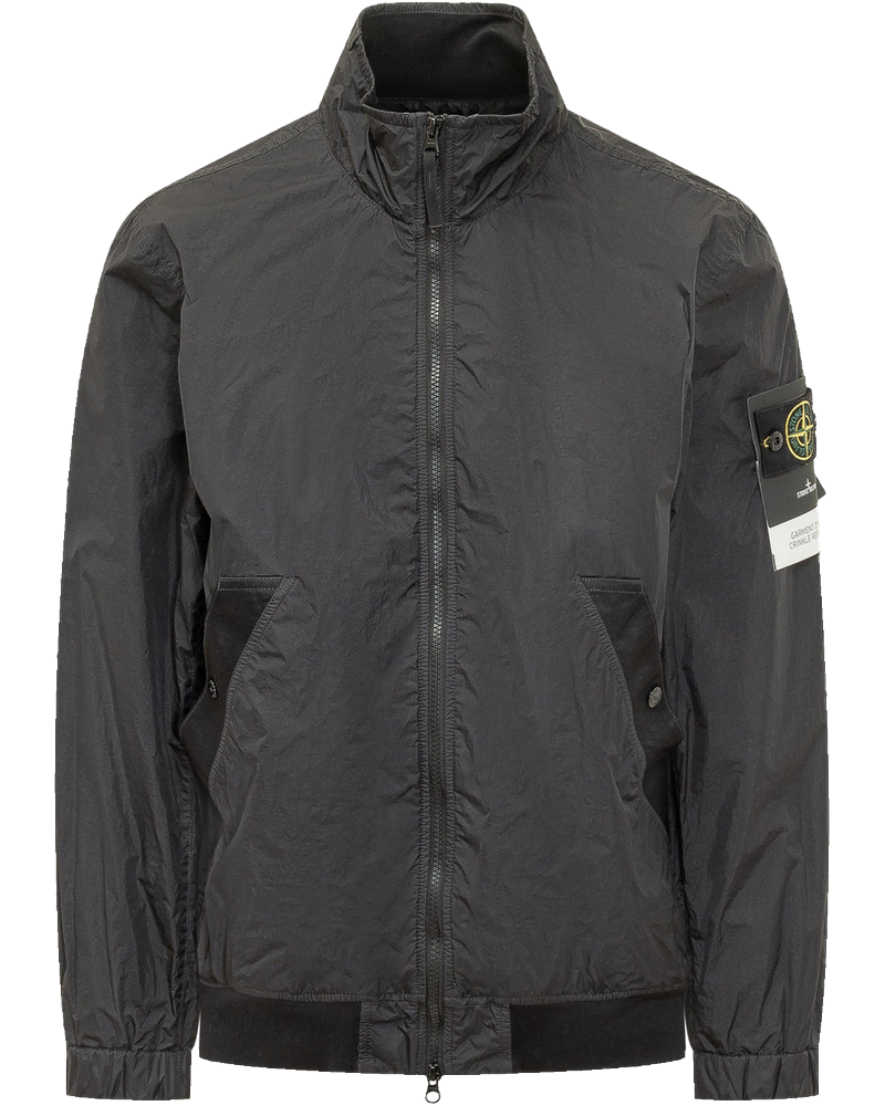 Оригінальна High-Neck Zip-Up Jacket Stone island