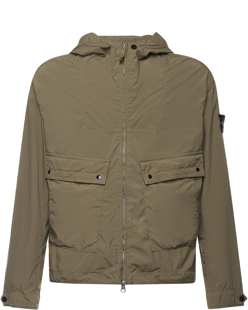 Giacca Con Cappuccio E Logo Stone island оригінал – Купити в Україні