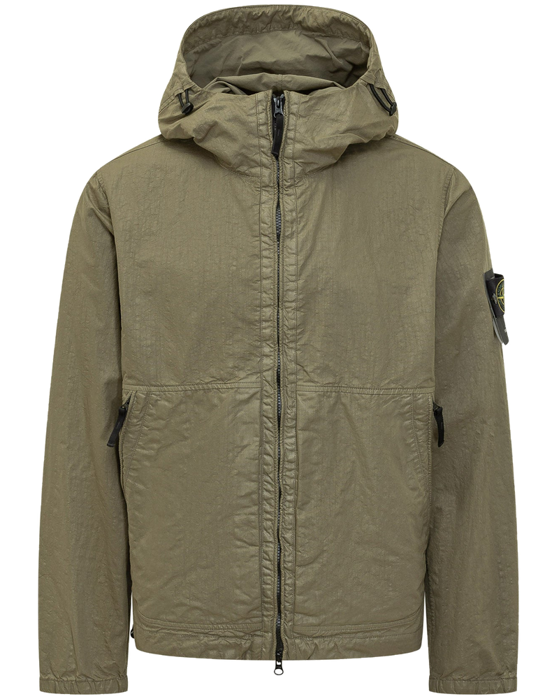 Оригінальна Jacket With Hood And Zip Closure Stone island