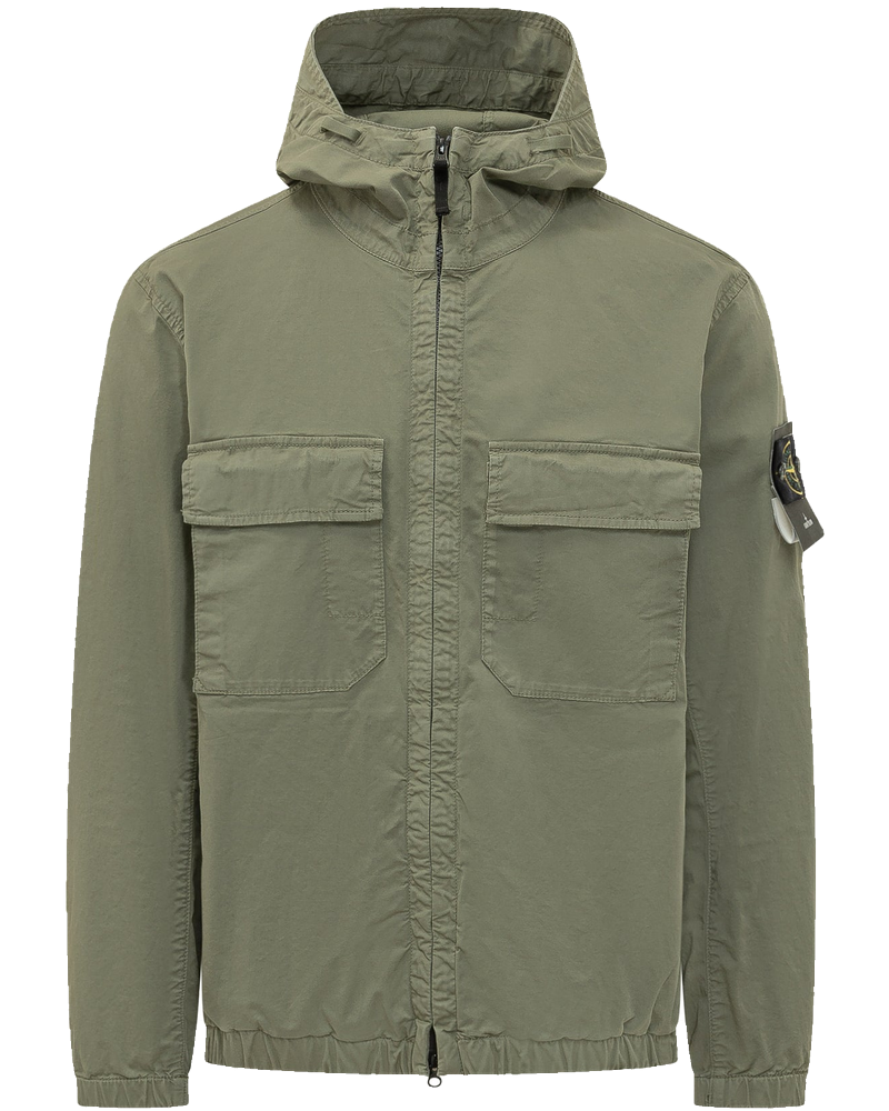Hooded Jacket With Front Pockets Stone island – Гарантія оригінальності