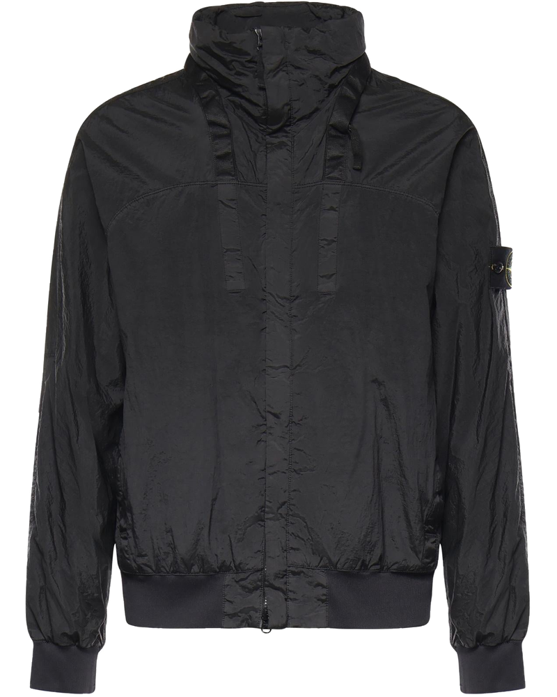 Оригінальна Giacca Con Colletto Rigido In Nylon Metal Stone island