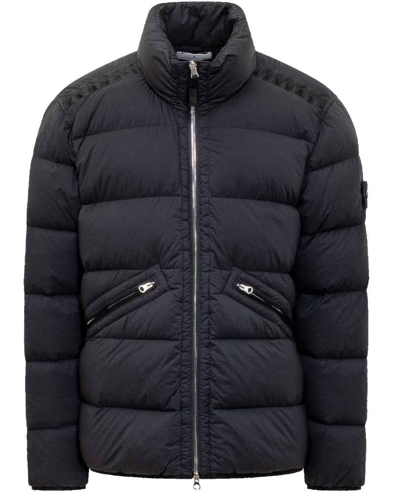 Оригінальна Down Jacket With Logo Stone island