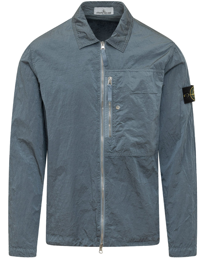 Zip-Up Overshirt With Chest Pocket Stone island – Гарантія оригінальності