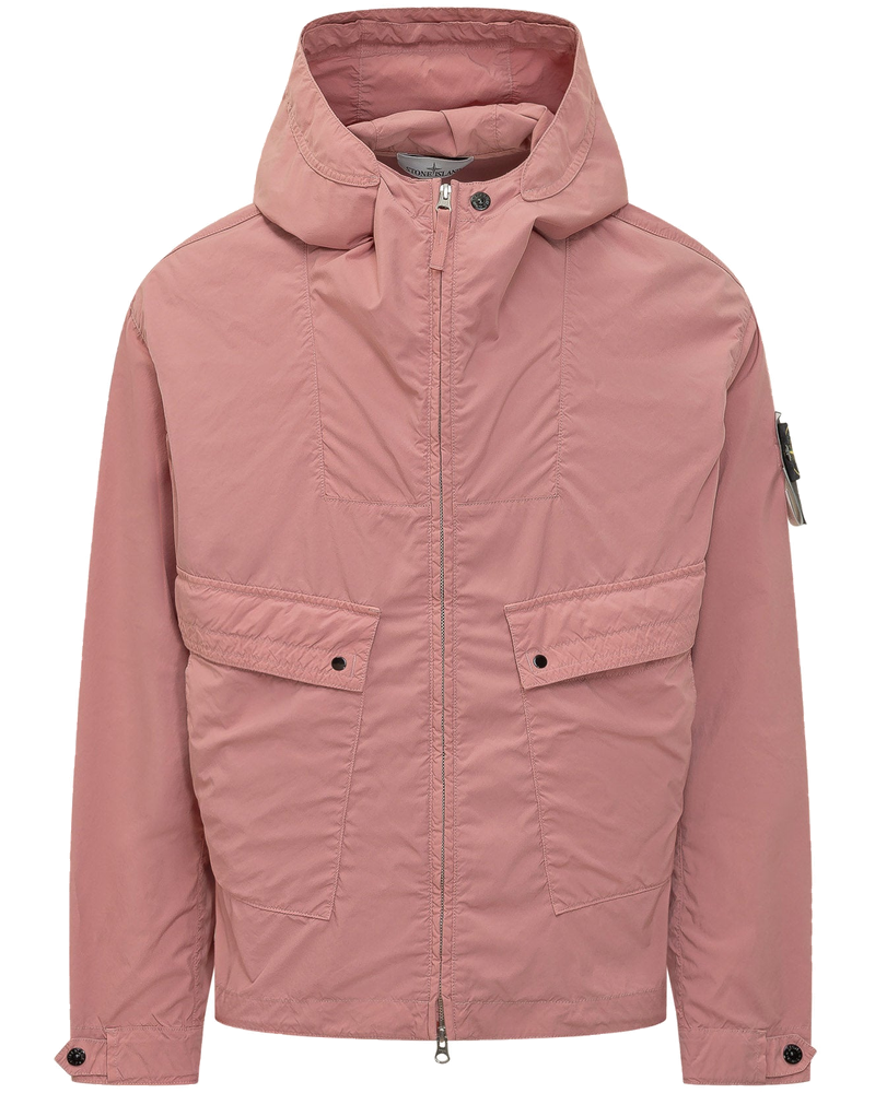 Оригінальна Short Parka With Hood And Flap Pockets Stone island