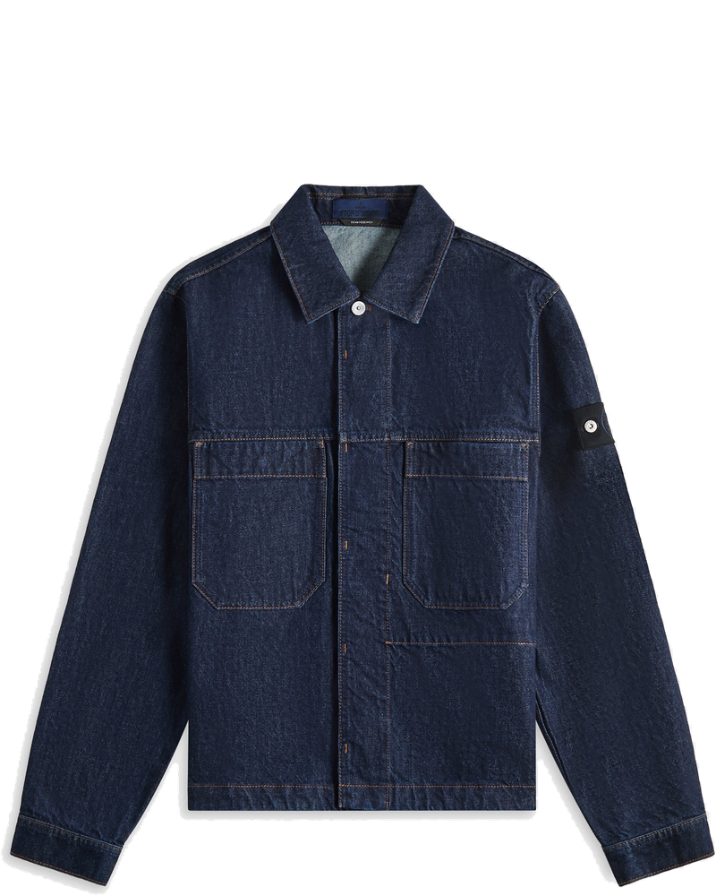 Cotton Jacket Blue Stone island оригінал – Купити в Україні