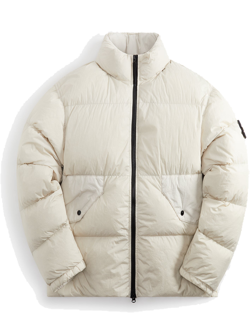 Crinkled Down Jacket Plaster Stone island – Гарантія оригінальності