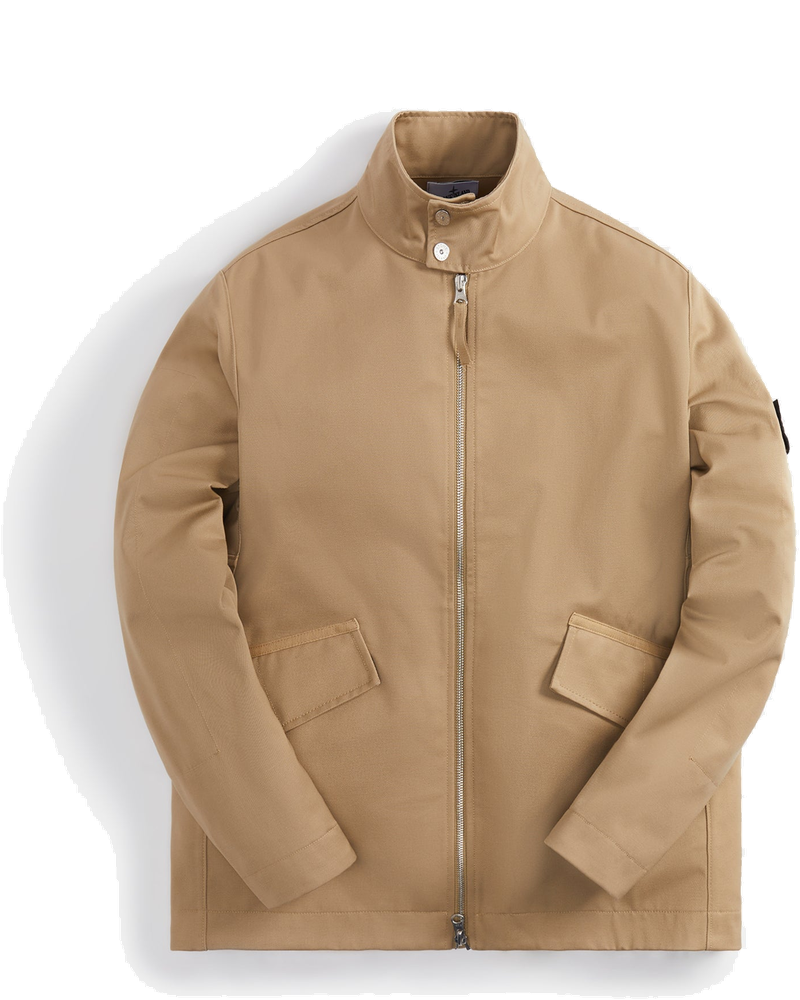 Gabardine Workear Jacket Dove Grey Stone island – Гарантія оригінальності