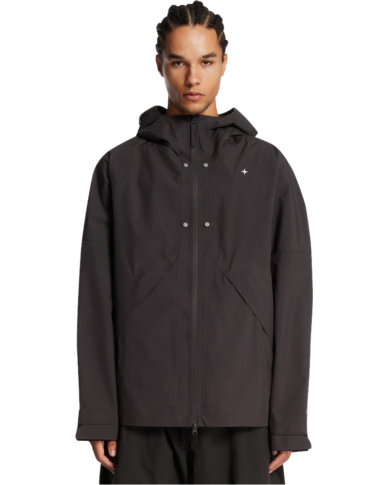 Gray Stellina Hooded Jacket With Zip Stone island оригінал – Купити в Україні