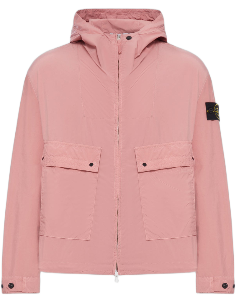 Hooded Jacket In Drop-Resistant Technical Fabric Stone island оригінал – Купити в Україні
