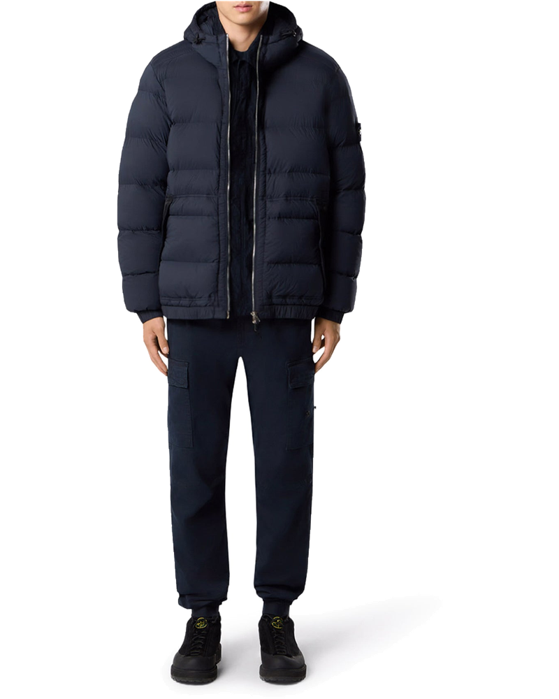 Drop-Proof Down Jacket With Hood Stone island оригінал – Купити в Україні