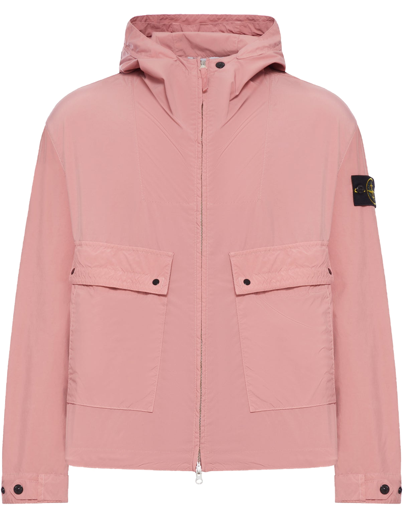 Hooded Jacket In Drop-Resistant Technical Fabric Stone island оригінал – Купити в Україні
