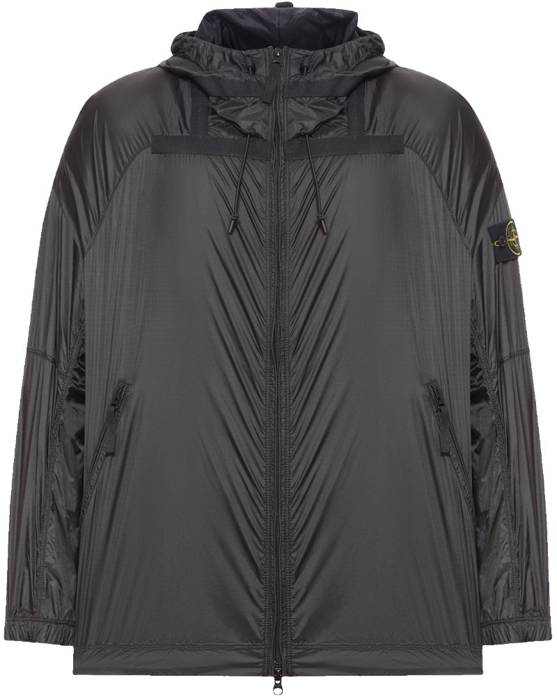 Оригінальна Lightweight Hooded Jacket With Anti-Drop Stone island