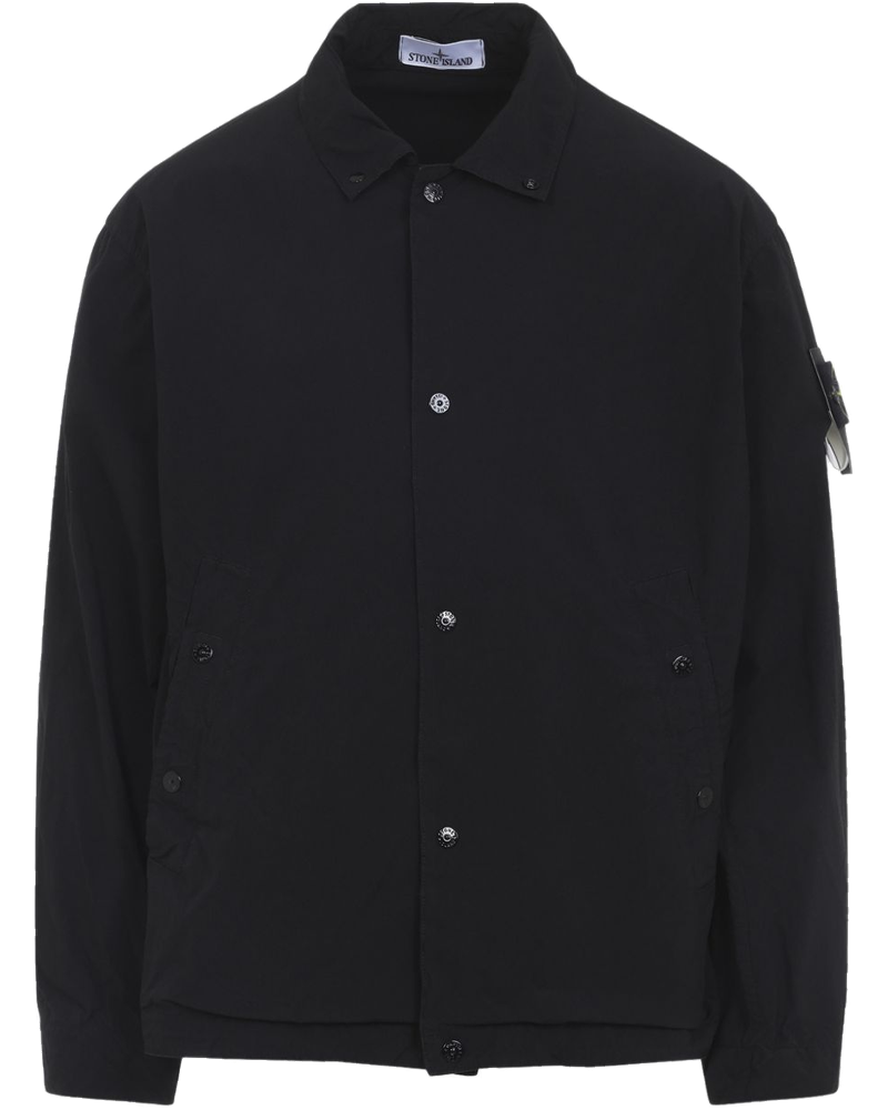 Logo-Patch Shirt Jacket Stone island – Гарантія оригінальності