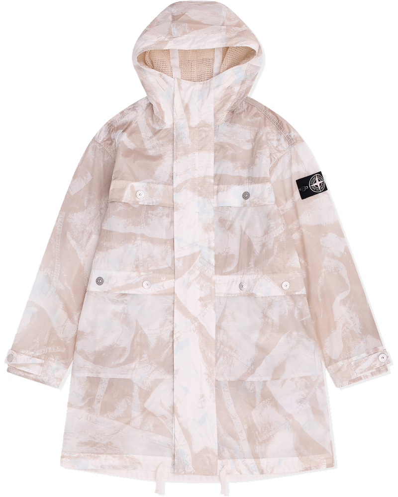 Оригінальна Mens Long Camo Parka Stone island
