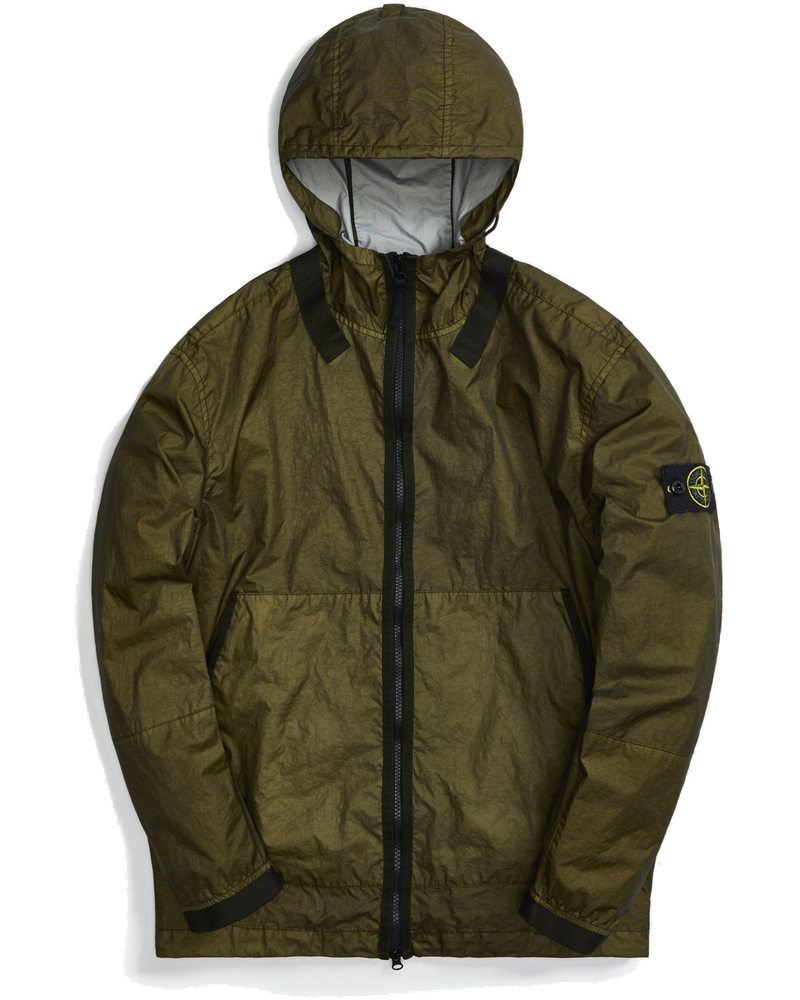 Оригінальна Membrana 3l Tc Hooded Jacket Olive Stone island