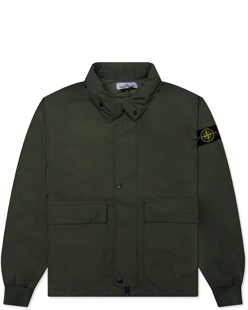 Оригінальна Micro Twill Hooded Jacket Stone island