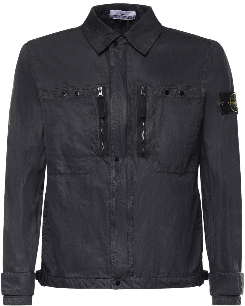 Overshirt In Nylon Con Logo Stone island – Гарантія оригінальності