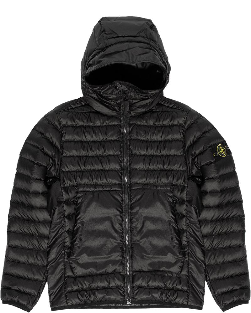 Mens Real Down Jacket Black Stone island оригінал – Купити в Україні