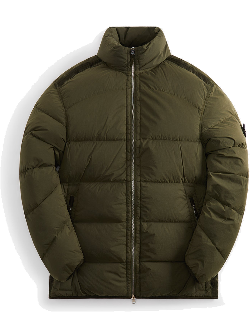 Оригінальна Real Down Jacket Olive Stone island