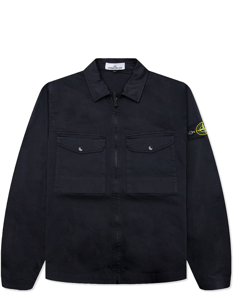 Regular Fit Overshirt Stone island оригінал – Купити в Україні