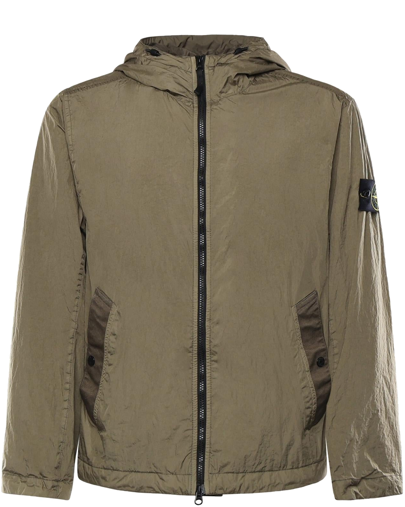 Giacca In Reps DI Nylon Con Logo Stone island оригінал – Купити в Україні