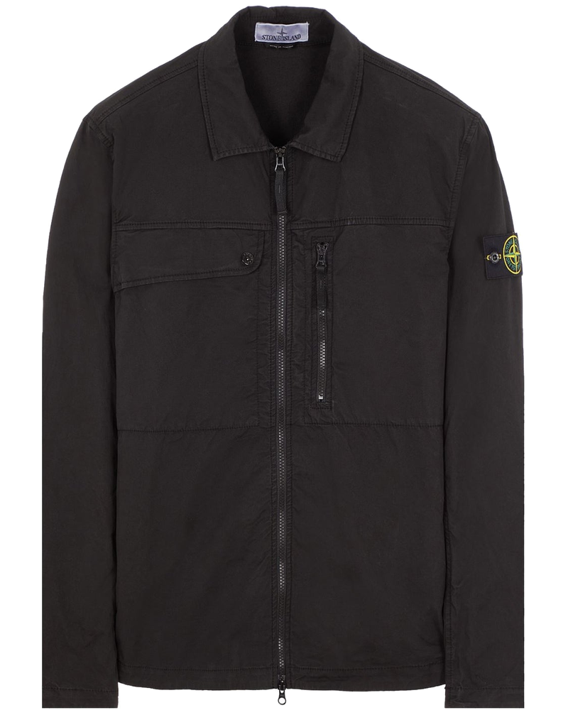 Mens Supima Cotton Twill Stretch Tc Overshirt Stone island – Гарантія оригінальності