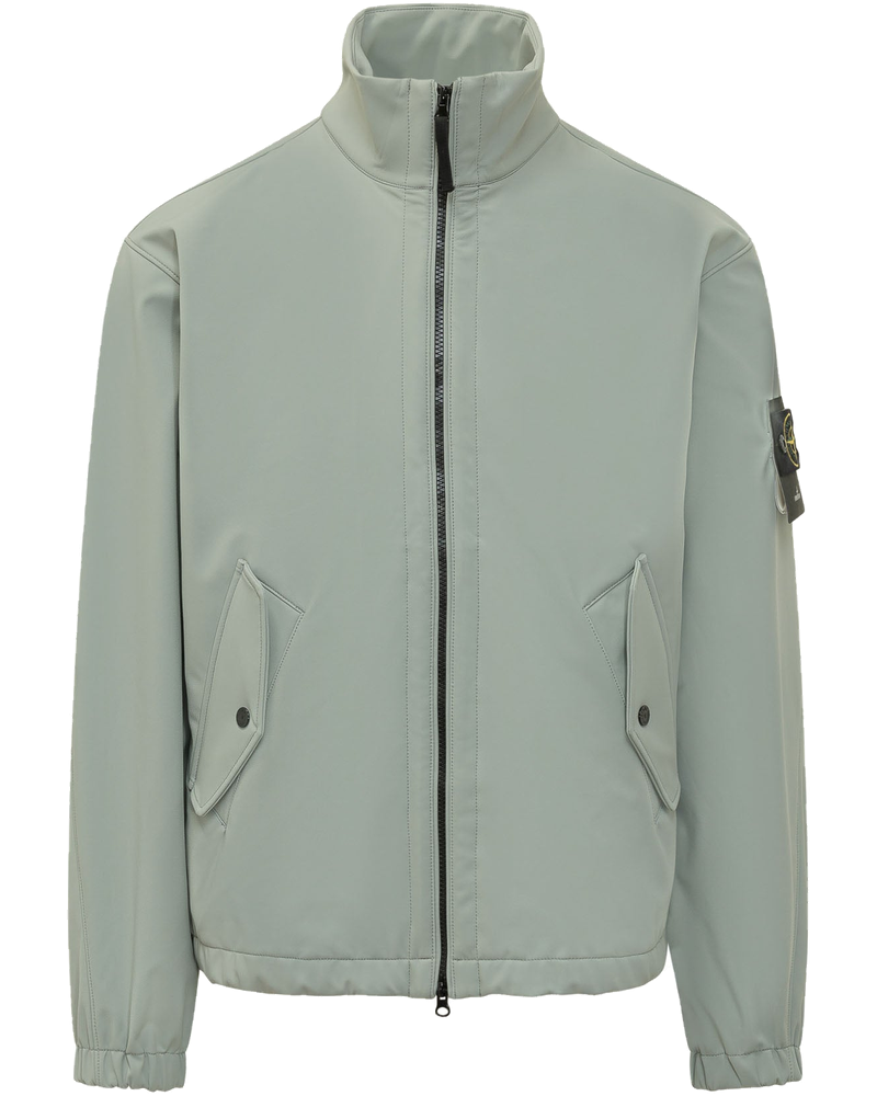 Оригінальна Technical Zip Jacket With Logo Patch Stone island