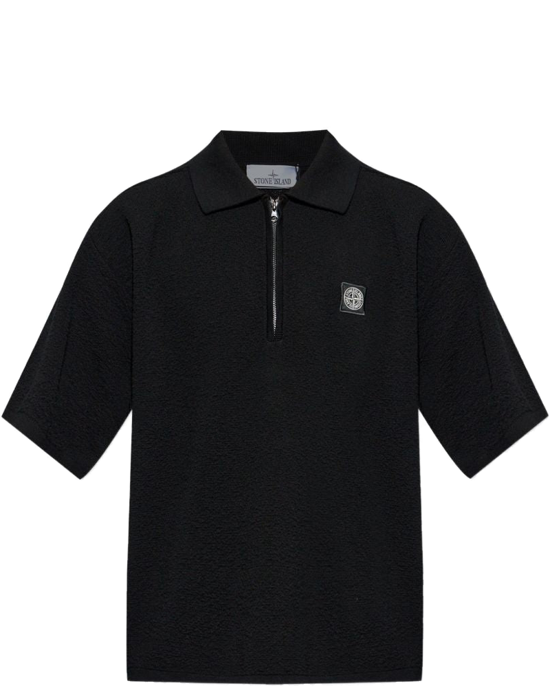 Оригінальна Zip-Up Polo Shirt Stone island