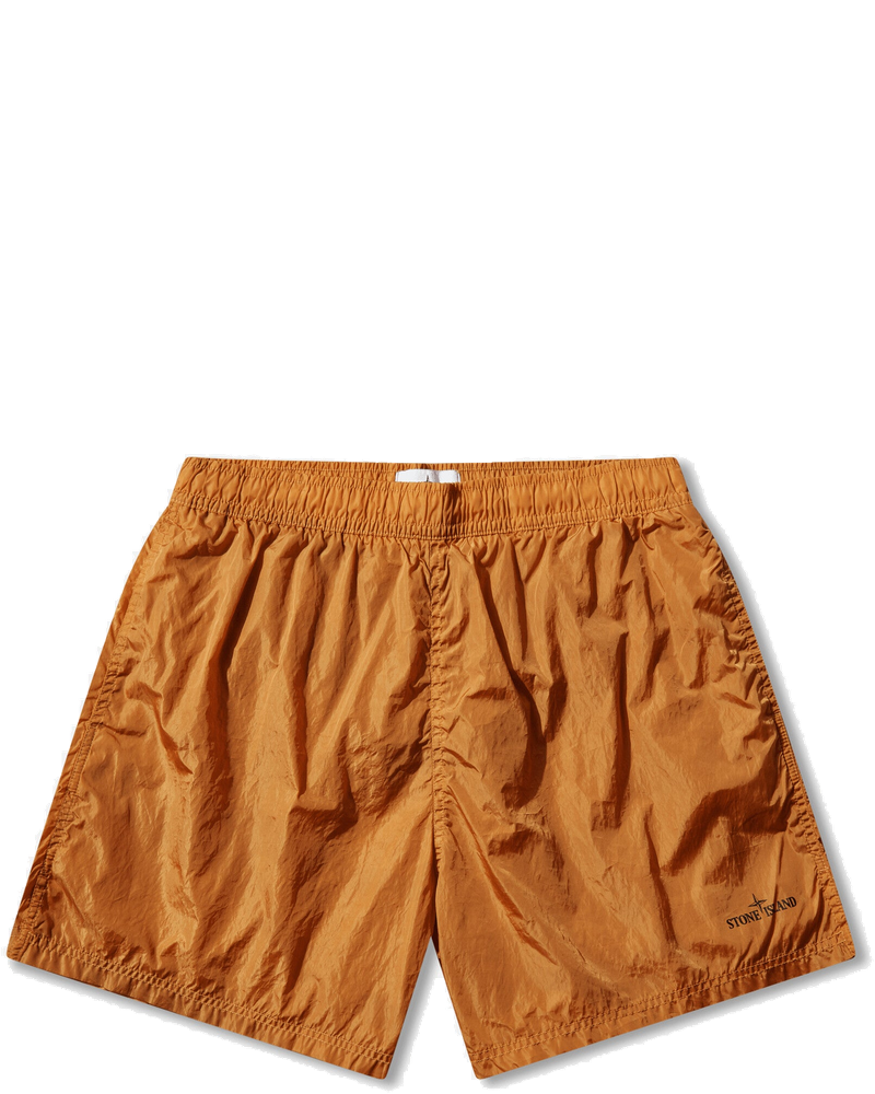 Mens Nylon Metal Swim Shorts Orange Stone island – Гарантія оригінальності