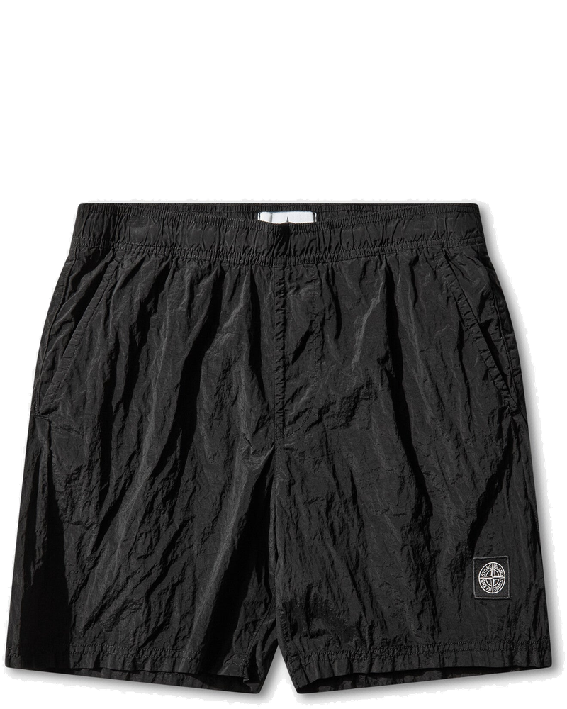 Оригінальна Mens Nylon Metal Swim Shorts Black Stone island