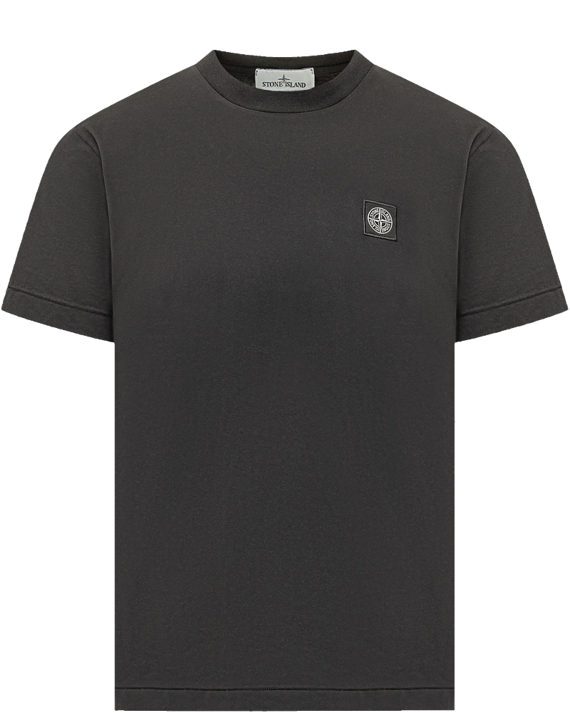 Оригінальна Basic T-Shirt With Patch Stone island