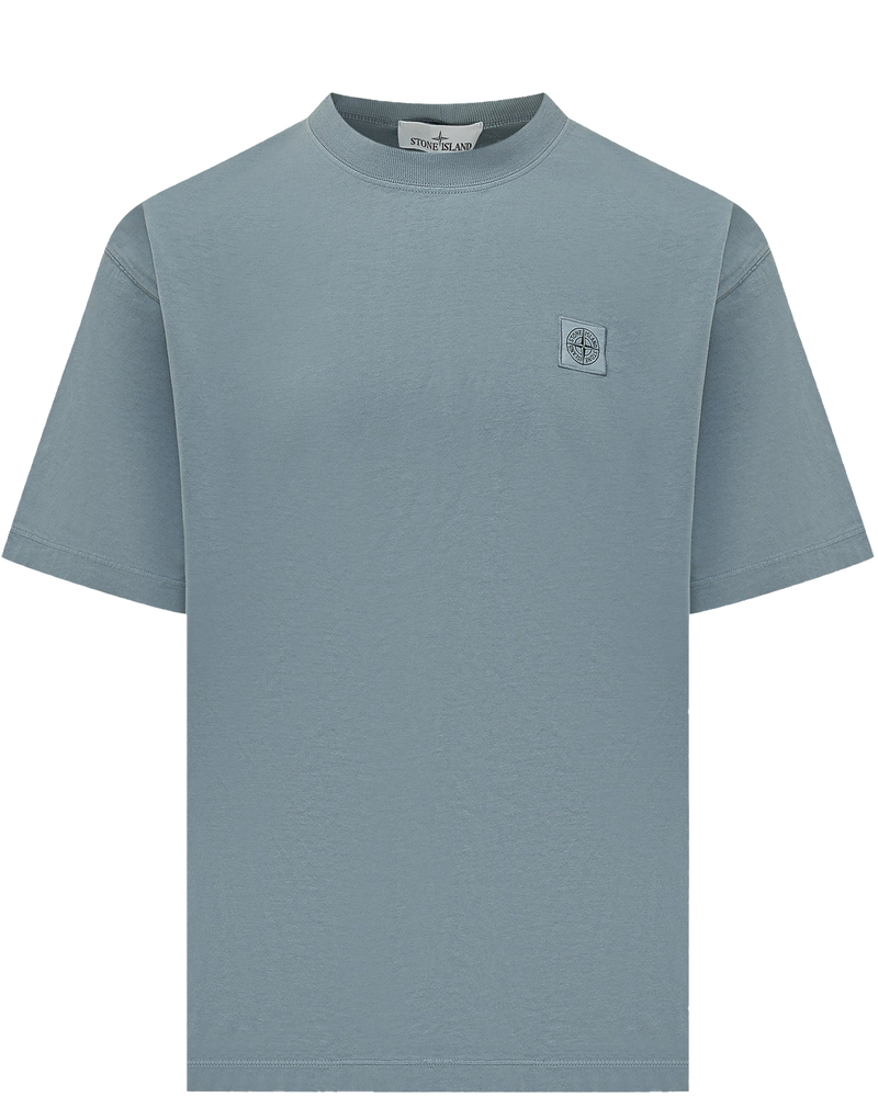 Оригінальна Basic T-Shirt With Patch Stone island