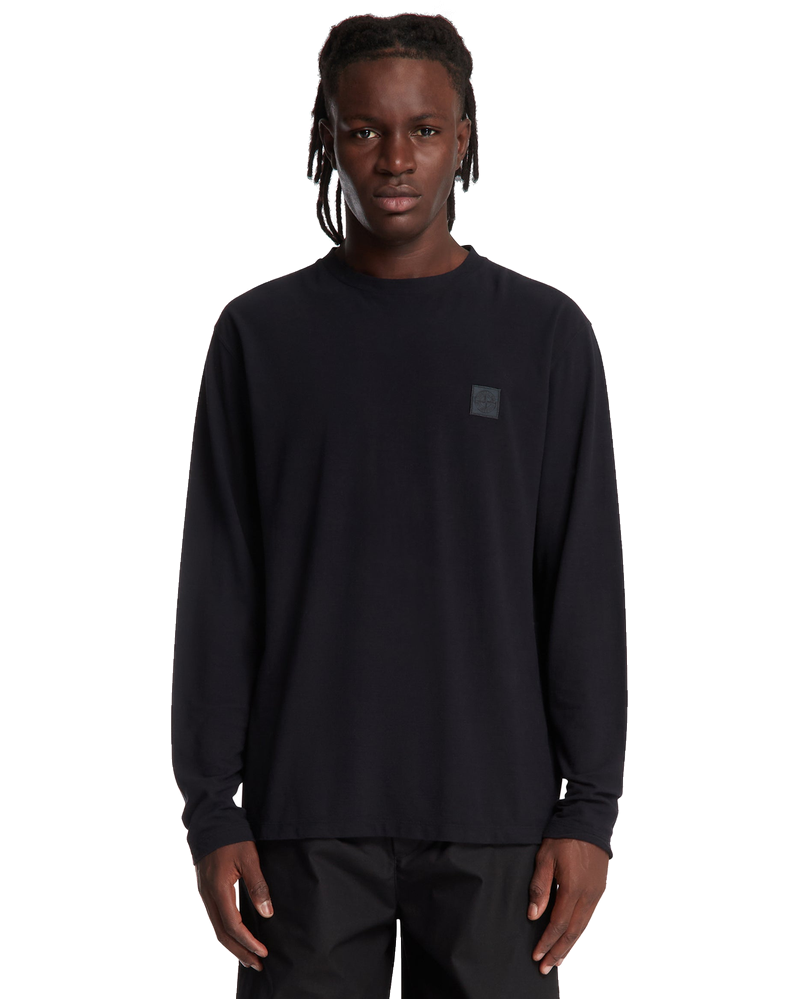 Оригінальна Blue Long Sleeve T-Shirt Stone island