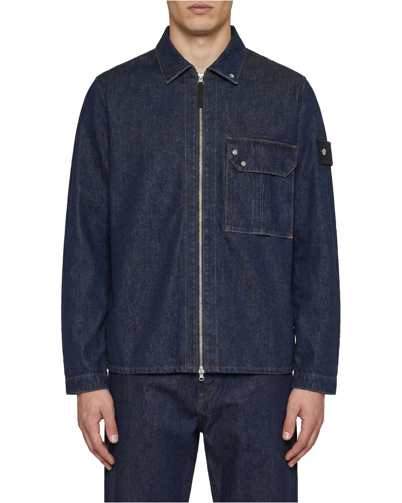 Denim Overshirt Stone island – Гарантія оригінальності