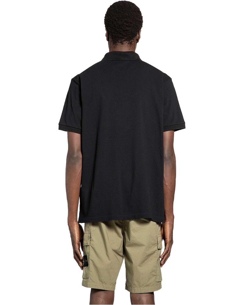 Logo Appliquéd Piqué Polo Shirt Stone island оригінал – Купити в Україні