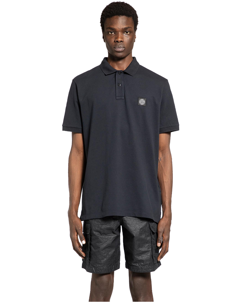 220008 Cotton Piqué Polo Shirt Stone island – Гарантія оригінальності