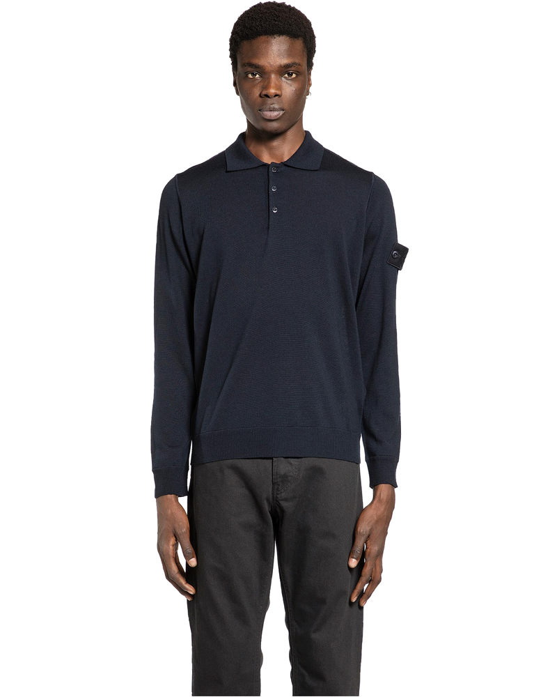 5100076 Ghost Knit Polo Stone island оригінал – Купити в Україні