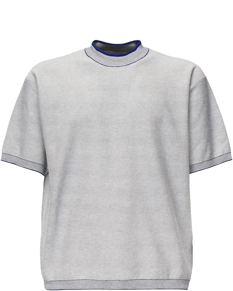 T-Shirt Con Filato Bicolore Stone island оригінал – Купити в Україні