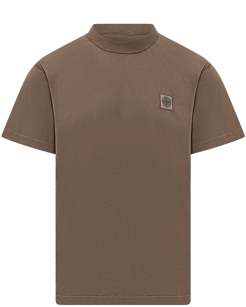 T-Shirt With Logo Patch On Chest Stone island оригінал – Купити в Україні