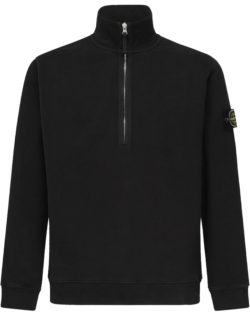 Felpa Con Zip E Logo Stone island оригінал – Купити в Україні