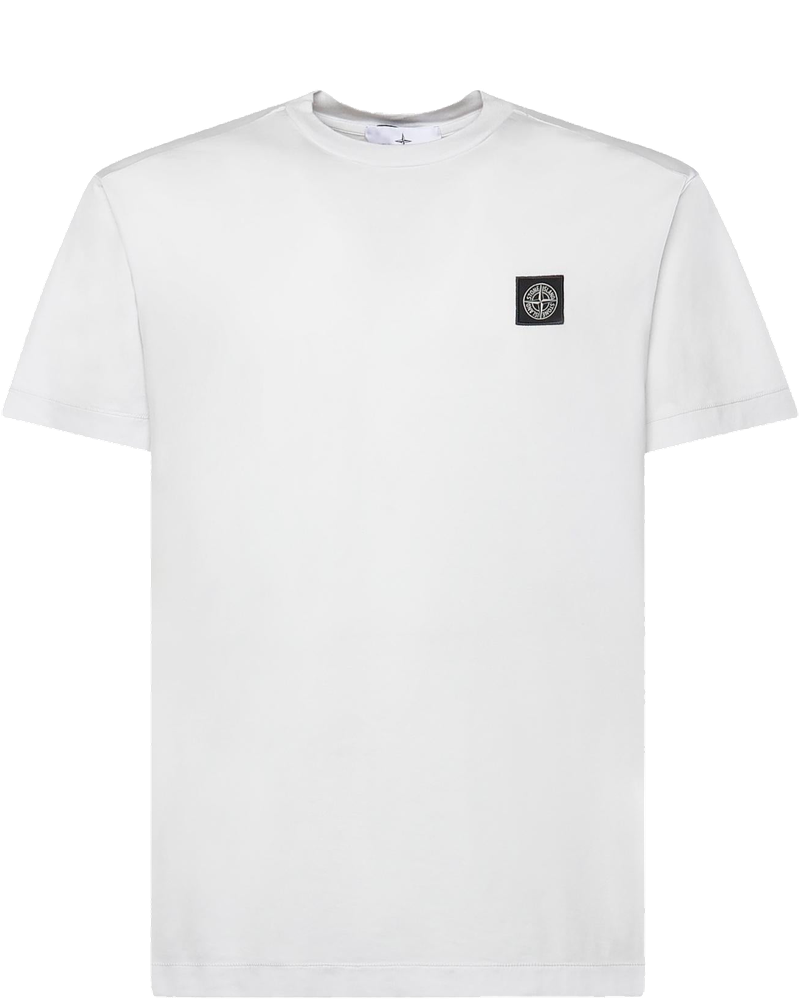 Оригінальна T-Shirt Con Patch Compass In Jersey DI Cotone Stone island