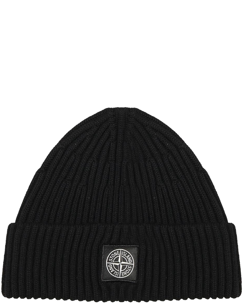 Оригінальна Beanie Con Patch Logo Compass Stone island