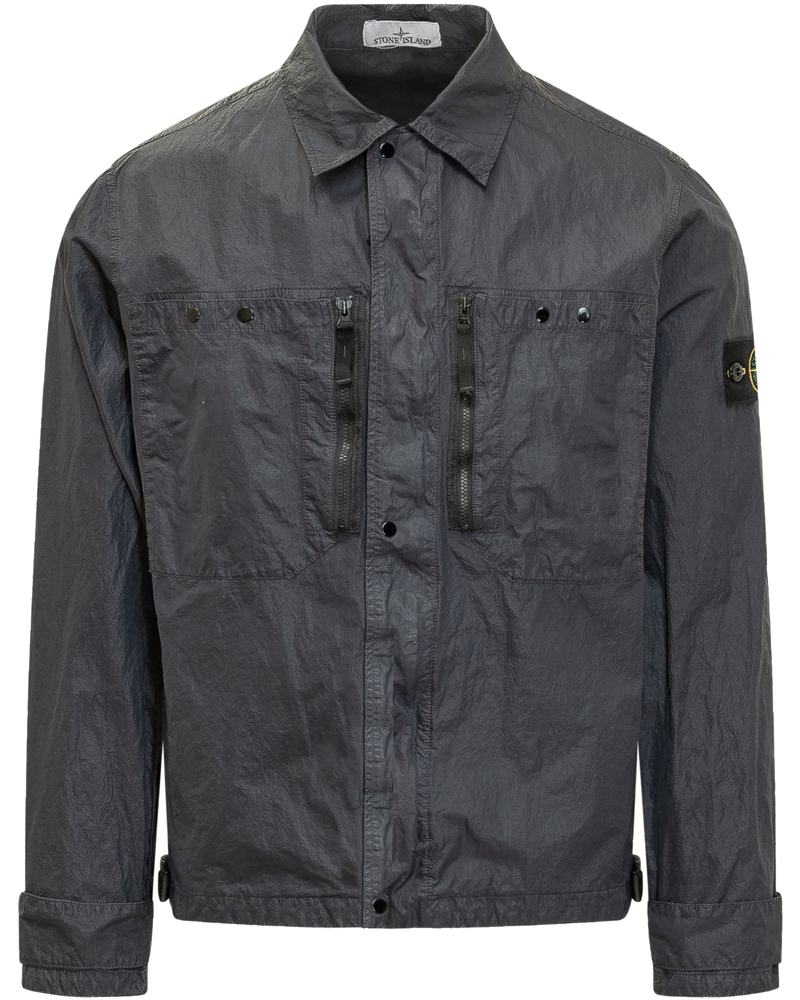 Long Sleeve Shirt With Front Pockets And Zip Stone island – Гарантія оригінальності