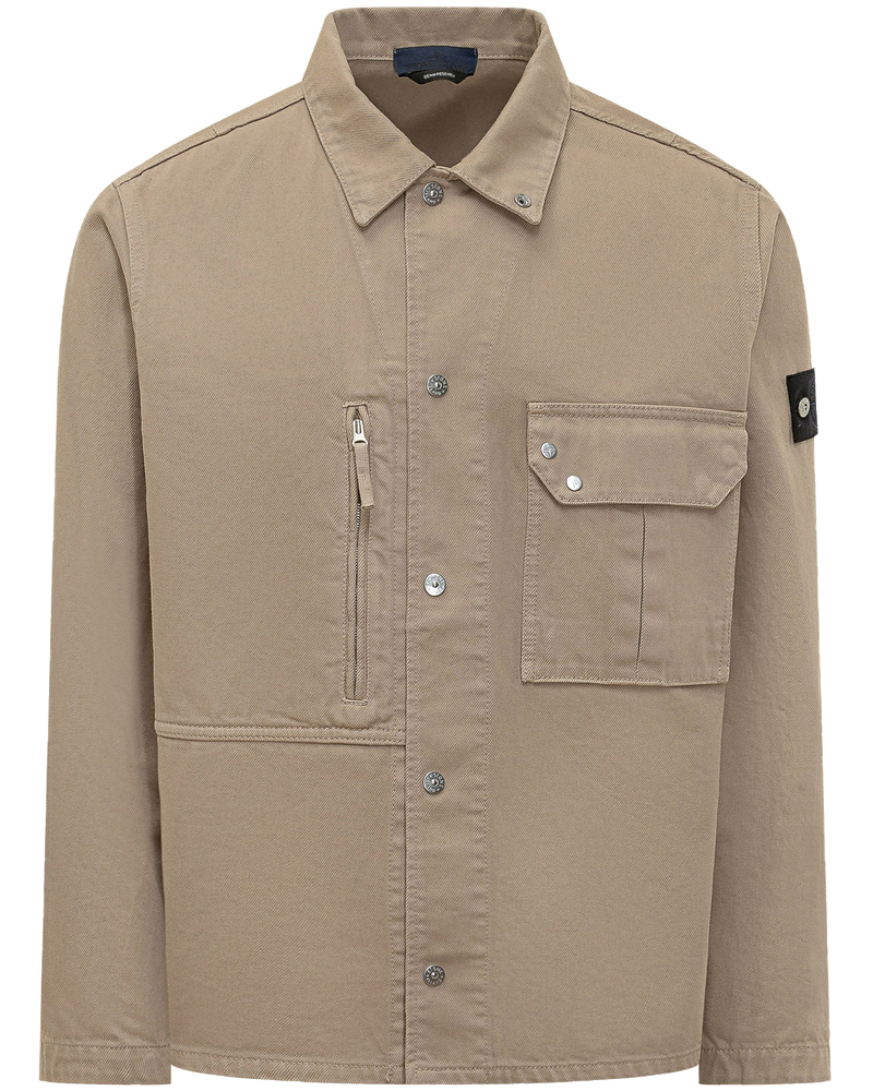 Shirt With Pockets And Button Closure Stone island оригінал – Купити в Україні