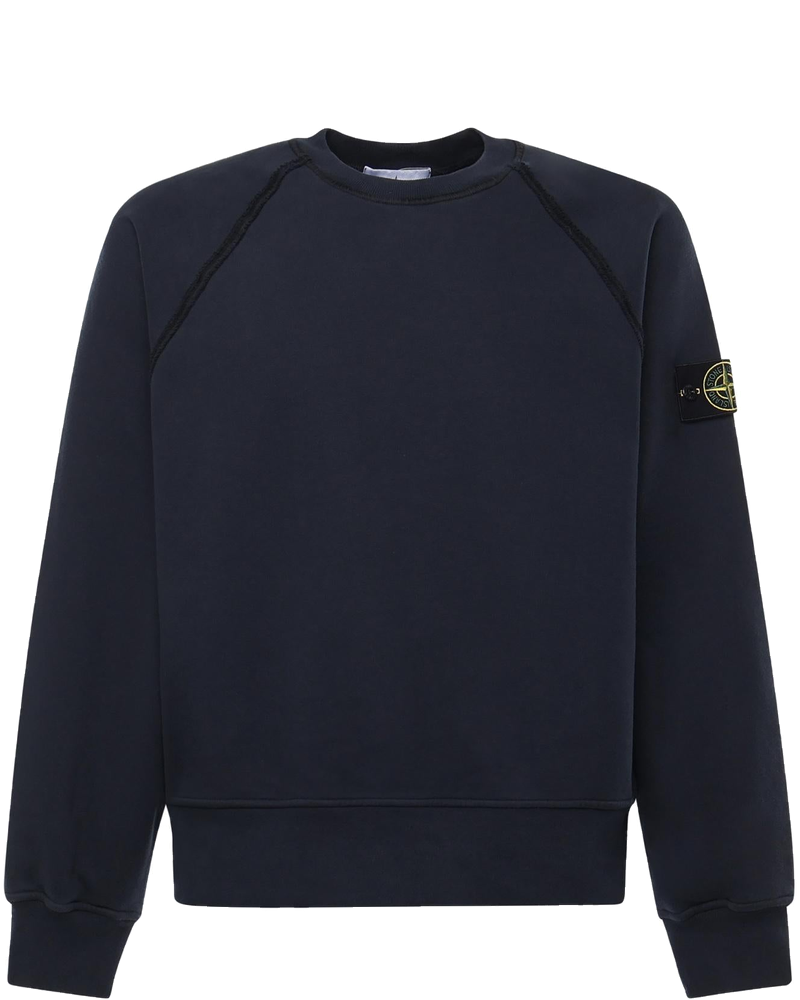 Felpa In Cotone Biologico Con Logo Stone island – Гарантія оригінальності