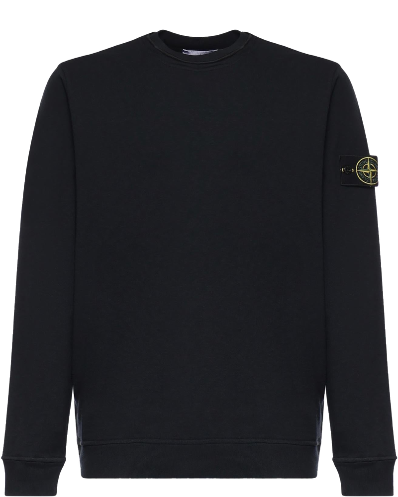 Felpa In Cotone Malfilé Con Logo Stone island оригінал – Купити в Україні