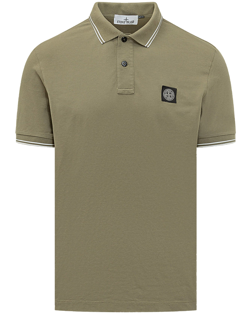Cotton Piqué Polo Shirt Stone island – Гарантія оригінальності
