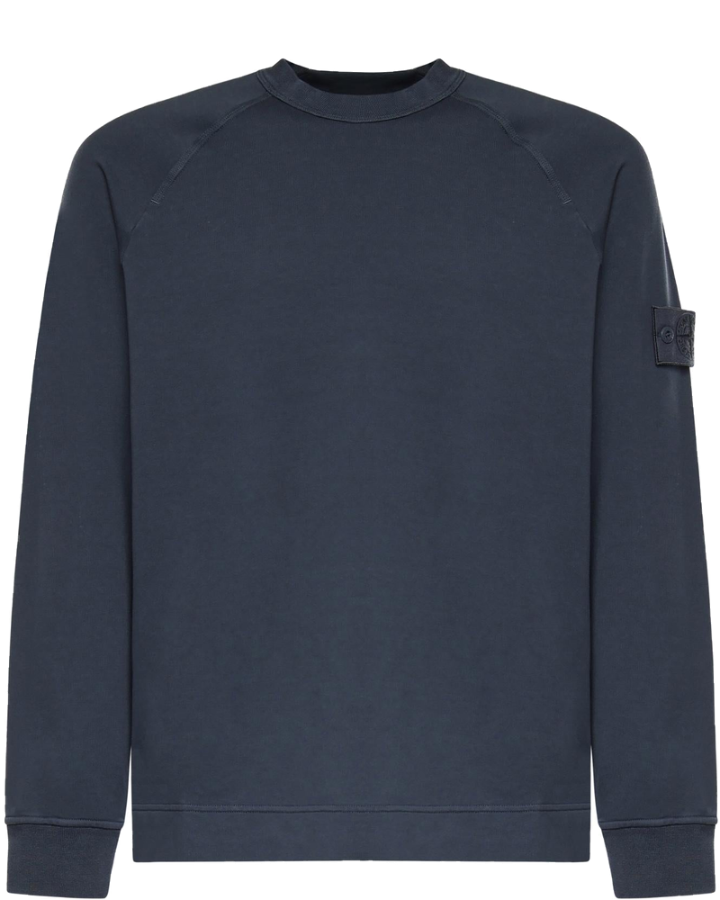 Felpa In Cotone Stretch Con Logo Stone island – Гарантія оригінальності