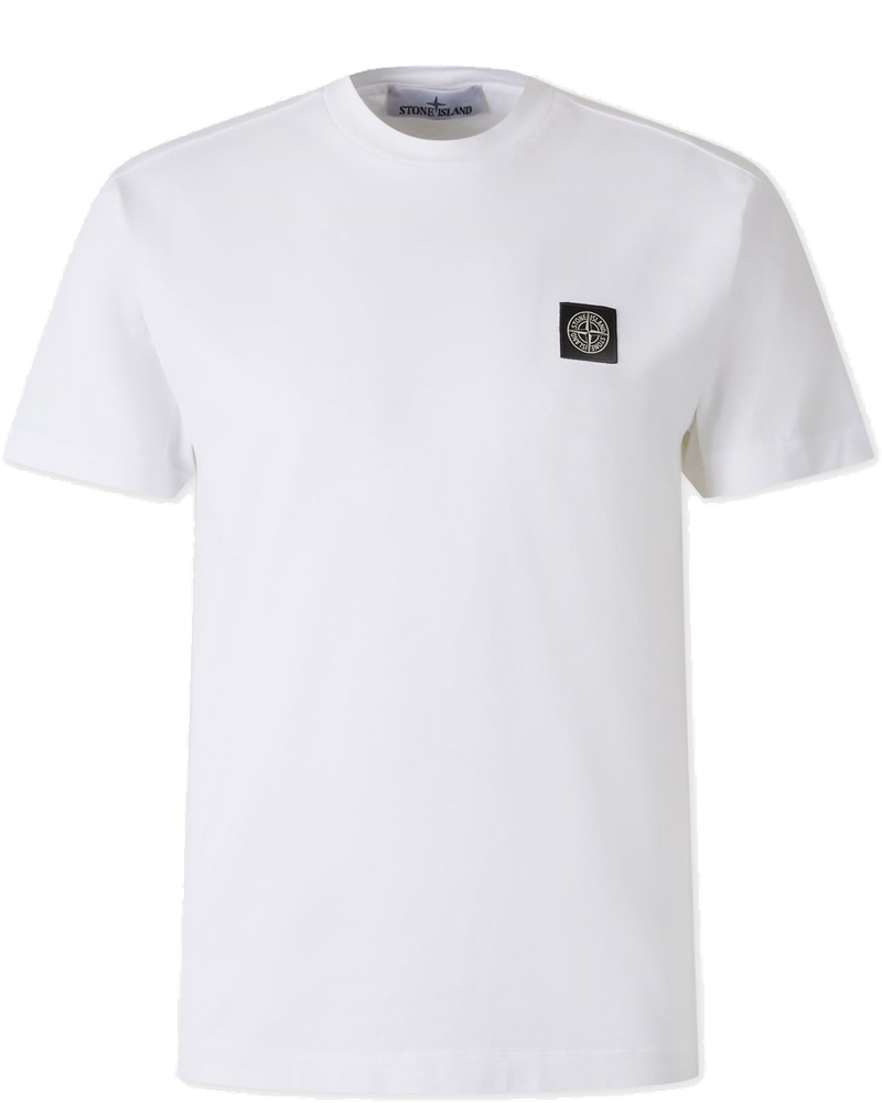 Cotton T-Shirt Logo Stone island – Гарантія оригінальності
