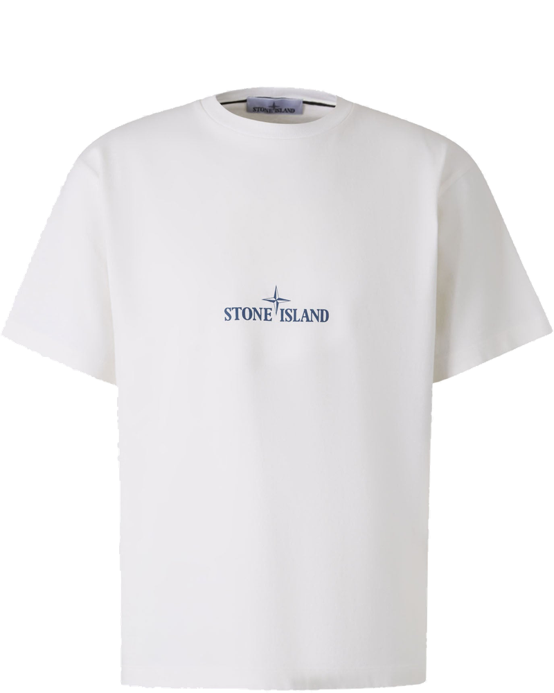 Оригінальна Cotton Printed T-Shirt Stone island